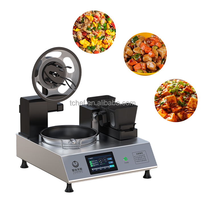 Smart Cooking Robotic Machine for Restaurant Fried Rice Fried Noodles