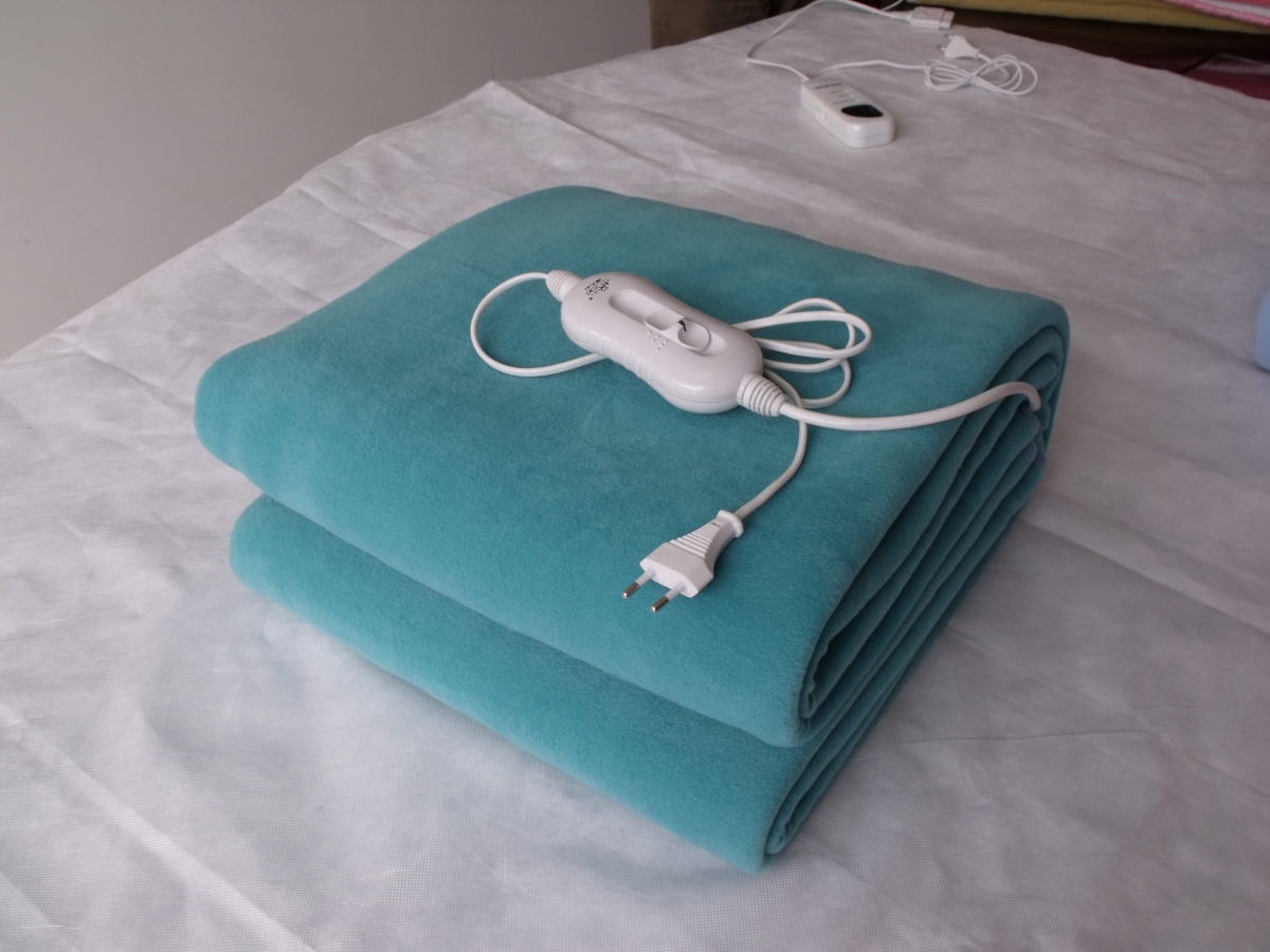 Blue polyester