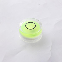 Précision circulaire Mini niveau à bulle ensemble mètre bulle inclinomètre vert Bullseye caméras outils de mesure règle horizontale