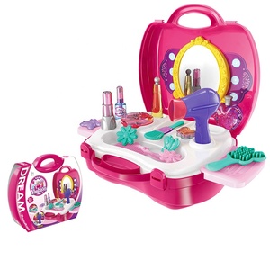 Estuche <span class=keywords><strong>de</strong></span> transporte <span class=keywords><strong>de</strong></span> <span class=keywords><strong>maquillaje</strong></span> <span class=keywords><strong>para</strong></span> niños en edad preescolar, 18 unidades, juguete <span class=keywords><strong>de</strong></span> juego <span class=keywords><strong>para</strong></span> <span class=keywords><strong>niñas</strong></span> - Product Image 2