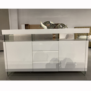 Wooden <strong>Sideboard</strong> Cabinet SGYA001 Modern <strong>White</strong> <strong>Gloss</strong> Dining <strong>Sideboard</strong> - Product Image 4