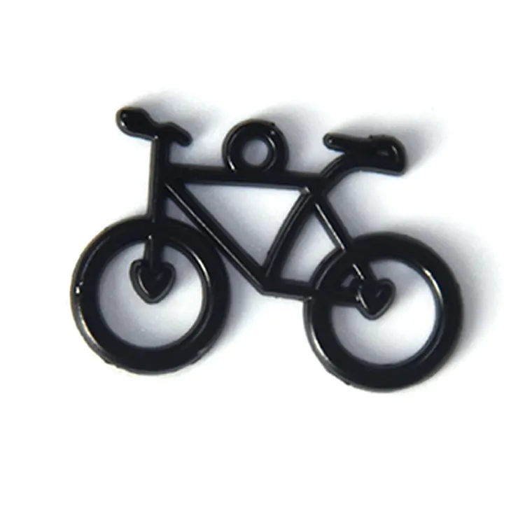 การออกแบบใหม่ล่าสุดCustomเสื้อผ้าจักรยานจักรยานโลหะโลโก้โลหะเสื้อผ้าตกแต่งกระเป๋าโลหะยี่ห้อป้ายโลโก้