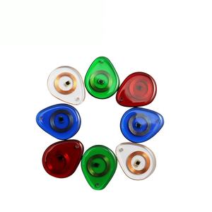 Porte-clés RFID NFC transparent en résine époxy imperméable pour contrôle d'accès - Product Image 1