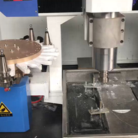 Hoogwaardige en voordelige mini metaal CNC freesmachine, 4-assige CNC freesmachine, hobby CNC freesmachine