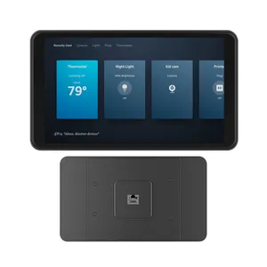 Tableta de pared 4G de 7 pulgadas, panel de control para hogar inteligente, con alarma de seguridad, montaje en pared, android, poe, Zigbee, tuya, LTE, 8 pulgadas