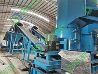 Usine de recyclage de cartes mères d'ordinateurs et de déchets électroniques avec broyeur, contrôle PLC électrique, certifiée CE, moteur en acier inoxydable et alliage d'aluminium
