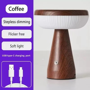 Moderne design batterij restaurant luxe hotel draagbare touch nachtlampje oplaadbare LED tafellamp snoerloos - Product Image 4