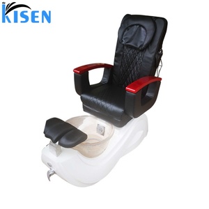 Kisen เก้าอี้นวดเล็บเท้าสปาเท้าไฟฟ้าปรับเอนได้สำหรับร้านทำเล็บ - Product Image 5