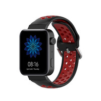 Yida – bracelet de montre intégré extensible double couleur de 18mm pour les montres Xiaomi , fossil , Huawei