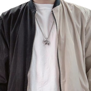 Colgante de Elefante de Acero Inoxidable para Hombre, Amuleto con Temática Animal para Uso Diario 216064 - Product Image 3
