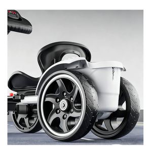 Auto Eléctrico Infantil Deluxe Music Ride con Control Remoto, Batería Duradera, Seguro, Amarillo, Alta Iluminación, Doble Tracción, 4 Ruedas - Product Image 5