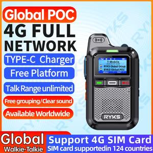 Walkkies Talkies 4G Walkie Talkie 5000Km Radio de dos vías Set inalámbrico al aire libre No para Zello Baofeng Uv 5R Quansheng - Product Image 4