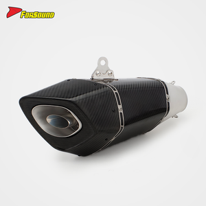 Pour ZONTES 703RR système d'échappement droit complet en Fiber de carbone zontes de style dominateur 703rr échappement de queue avec capteur d'oxygène OEM & ODM - Product Image 4