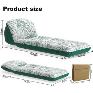 Sofá Cama Inflable Portátil Plegable de Diseño Moderno, Impermeable, para Exteriores, Camping, Playa y Sala de Estar - Product Image 4