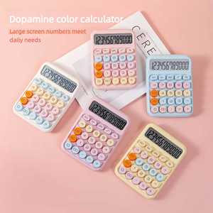 Calculadora de Escritorio Kawaii X1031-2 Mini de 12 Dígitos, de Plástico, para Oficina y Escuela, Venta al por Mayor, con Batería Universal - Product Image 3