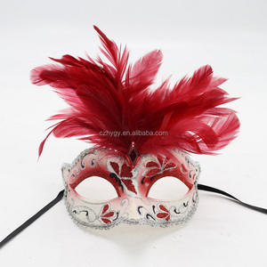 <span class=keywords><strong>Masque</strong></span> de mariage <span class=keywords><strong>rose</strong></span> de style carnaval vénitien pour Halloween Mardi Gras Party Events - Product Image 3