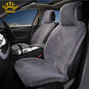 Vente chaude doux fausse fourrure de lapin universel sièges de voiture coussin housses de voiture pour <span class=keywords><strong>bmw</strong></span>/toyota/honda/tesla - Product Image 4