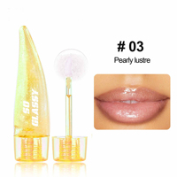 Gloss repulpant pour les lèvres personnalisé avec logo, huile repulpante à l'acide hyaluronique, gloss à lèvres OEM