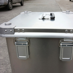 Yishanda - Estuche de Transporte de Aluminio para Instrumentos y Equipos, Tamaño Mediano, para Almacenamiento, Logística y Transporte - Product Image 3