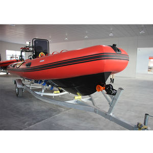 Hypalon – bateau côtelé à coque rigide en aluminium, 6.5m, nervuré en <span class=keywords><strong>alu</strong></span> 650 - Product Image 2