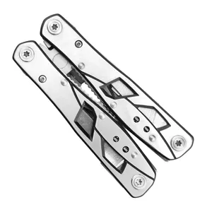 MT-1031 siêu mát mẻ Bạc plier phong cách đa công cụ Gấp Cắm trại đa chức năng công cụ thiết lập