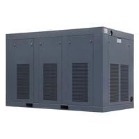 Compresor de Aire de Tornillo Rotatorio Industrial de Servicio Pesado de 350 HP CE, 250 KW, Refrigerado por Aire, Monitoreo de Datos en Tiempo Real, Pantalla Táctil