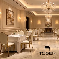 Sillas de Acero Inoxidable Doradas, Lujosas y Elegantes, Ideales para Hoteles, Restaurantes de Alta Gama, Salones de Banquetes y Lugares para Bodas