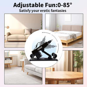 Mainan Seks Elektrik untuk Pasangan Wanita, Dildo Bertenaga dengan Gerakan Dorong Kuat, <span class=keywords><strong>Vibrator</strong></span> Otomatis, Mesin Dildo Besar Bergetar untuk Pria - Product Image 6