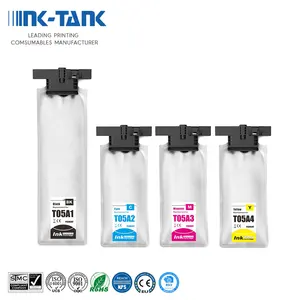 INK-TANK T05A T05A1 T05A2 T05A3 T05A4 C13T05A100 премиум цвета совместимый чернильный мешок картридж для Epson рабочей силы Pro WF-C878R