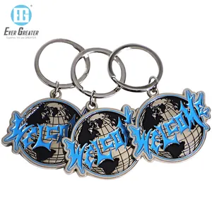 Fashion Personalized Custom Custom Metal Key Chains Wholesale
