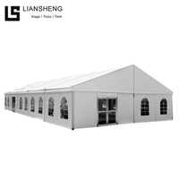 Tentes à structure en alliage d'aluminium robuste, insonorisées et isolées, avec parois sandwich de taille et design personnalisés, pour le stockage en entrepôt