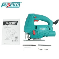 Scie sauteuse électrique 710W, 65 mm, vitesse variable 0-3000 tr/min, scie sauteuse orbitale, coupe-bois et plastique