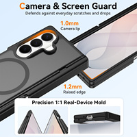 Coque de protection de luxe antichoc pour téléphone portable avec support intégré, personnalisable, souple, magnétique, pour Samsung Z Fold 8 Ultra 7, vente en gros