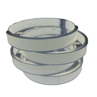 Kit d'éclairage de roues LED blancs Lumina à 10 rangées pour camions et SUV, étanche IP67, cadre en aluminium avec application et télécommande
