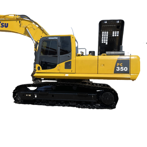 Haute qualité 35 tonnes Komatsu PC350 pelle d'occasion bon état Construction machines à chenilles pompe à engrenages roulement moteur - Product Image 1