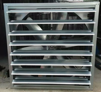 Ventilateur d'extraction électrique Fuma 36 39 50 pouces pour serre, élevage de volailles, poulailler, avec pales en acier inoxydable, à montage sur toit