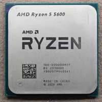 Pour processeur de bureau AMD Ryzen 5 5600 3,5 GHz 6 cœurs L3 OEM/Tray
