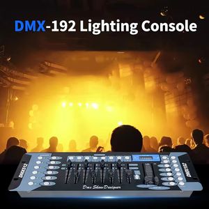 Mini console d'éclairage de scène LED DMX512 avec 8A 4 canaux de sortie 12V 220V Gradateurs Interrupteur manuel Prix d'usine 192 Contrôleurs - Product Image 4