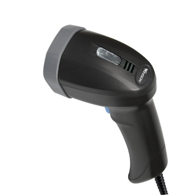 USB Handheld 2D Wired Barcode Scanner 1D 2D Qr Reader for Retail Library Store Supermarket Pos System
