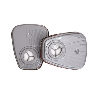 <span class=keywords><strong>Filter</strong></span> kartrid uap <span class=keywords><strong>Gas</strong></span> organik warna cokelat OEM dapat dipakai ulang kualitas tinggi untuk masker <span class=keywords><strong>Gas</strong></span> - Product Image 2