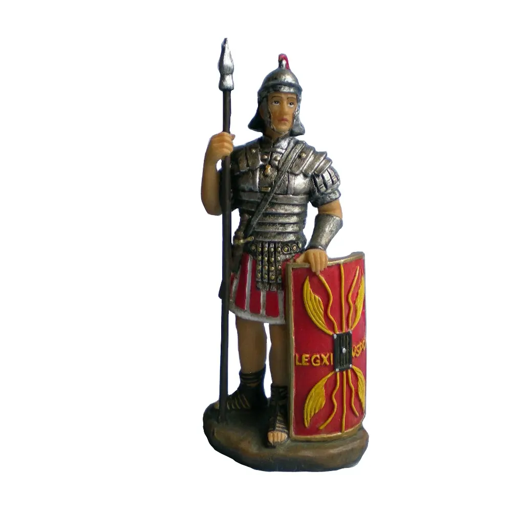 Personalizzato resina antico Romano guardia del corpo del soldato per il ricordo