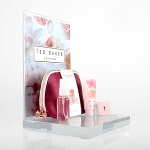 Plexiglass Personal Care Product Tester Display Perspex Acrylic Perfume POP Counter Stand