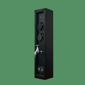 GEEYA Piles d'eau et d'électricité pour camping en plein air 16A Prises de jardin Piles verticales <span class=keywords><strong>Installation</strong></span> extérieure ouverte - Product Image 5