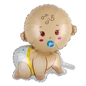 Decorazioni per la doccia del bambino per la decorazione della ragazza del ragazzo palloncino Foil Baby Gender Reveal Balloon
