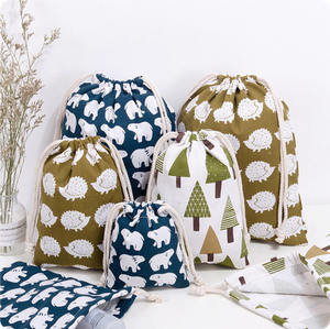 Sac en coton personnalisé avec logo, en toile écologique, pour chaussures, shopping, linge, emballage, recyclable, vente en gros - Product Image 3