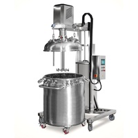 Mélangeur Industriel en Acier Inoxydable 50L-800L pour Défoaming, Dégazage, Dispersion et Émulsification Chimique sous Vide