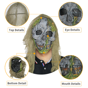 Effrayant effrayant Halloween <span class=keywords><strong>mort</strong></span> fête masque facial personnalisé crier armée général masque démon crier Ghostface masque - Product Image 2