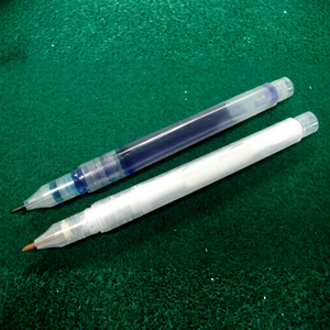 Stylo effaçable à l'eau HC0147, bleu et orange, pour la broderie, la confection de vêtements et le quilting - Product Image 3