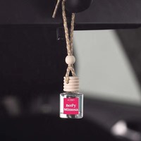 Diffuseur d'arômes pour voiture à huiles essentielles longue durée avec extraits de plantes naturelles – Accessoire de parfum sûr pour voiture