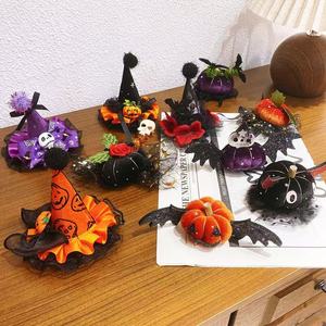 Accesorios <span class=keywords><strong>para</strong></span> el Cabello <span class=keywords><strong>para</strong></span> Fiestas <span class=keywords><strong>de</strong></span> Halloween <span class=keywords><strong>para</strong></span> Niñas, Divertido y Travieso Tocado <span class=keywords><strong>de</strong></span> Calabaza, Pinza <span class=keywords><strong>para</strong></span> el Cabello con <span class=keywords><strong>Sombrero</strong></span> <span class=keywords><strong>de</strong></span> <span class=keywords><strong>Bruja</strong></span> <span class=keywords><strong>para</strong></span> Peinados Infantiles - Product Image 3